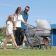 Bebecar Ip-Op Classic XL Duo 2 in 1 Pram + Raincover & FREE Bag, Pewter