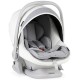 Bebecar Ip-Op Classic XL Trio 3 in 1 Travel System + Lie Flat Car Seat, Raincover & FREE Bag, Dove Grey