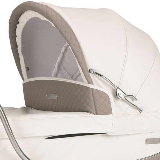 Bebecar Stylo Class+ Special 3 in 1 Pram + Raincover & FREE Bag, Iced Mocha