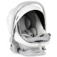 Bebecar Ip-Op Classic XL Trio 3 in 1 Travel System + Lie Flat Car Seat, Raincover & FREE Bag, White Delight