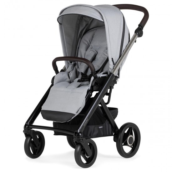Bebecar Compact Trio 3 in 1 Travel System + Raincover & FREE Bag, Lady Grey
