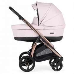 Bebecar Flowy Trio 3 in 1 Travel System + Raincover & FREE Bag, Pink / Rose