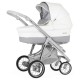 Bebecar Ip-Op Classic XL Duo 2 in 1 Pram + Raincover, Dove Grey Bebecar Ip-Op Classic XL Duo 2 in 1 Pram + Raincover, Dove Grey