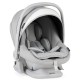 Bebecar Ip-Op Classic XL Trio 3 in 1 Travel System + Lie Flat Car Seat, Raincover & FREE Bag, Silver Grey