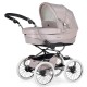 Bebecar Prive Stylo Class+ 2 in 1 Pram + Raincover, Rose