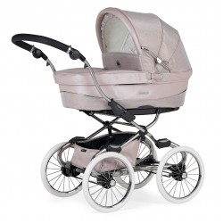 Bebecar Prive Stylo Class+ 2 in 1 Pram + Raincover, Rose