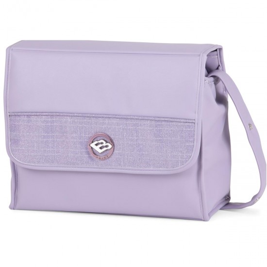 Bebecar Prive Via+ 3 in 1 Combination Pram + Raincover, LA3 Safety Kit & FREE Bag, Diamond Lavender