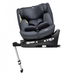 Bebecar Carbebe Radios 360° Rotating i-Size Car Seat, Black