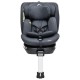 Bebecar Carbebe Radios 360° Rotating i-Size Car Seat, Black/Grey