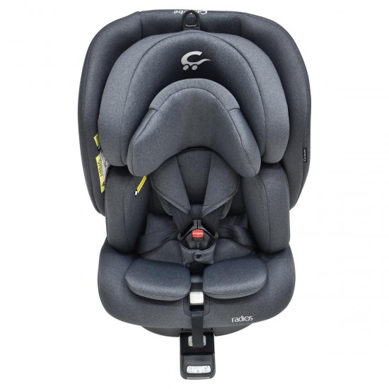 Bebecar Carbebe Radios 360° Rotating i-Size Car Seat, Black