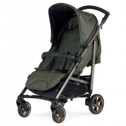 Bebecar Spot Compact Pushchair with Raincover, Soft Green