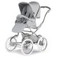 Bebecar Stylo Class+ Special 3 in 1 Pram + Raincover & FREE Bag, Calm Grey