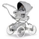 Bebecar Stylo Class+ Special 3 in 1 Pram + Raincover & FREE Bag, Calm Grey