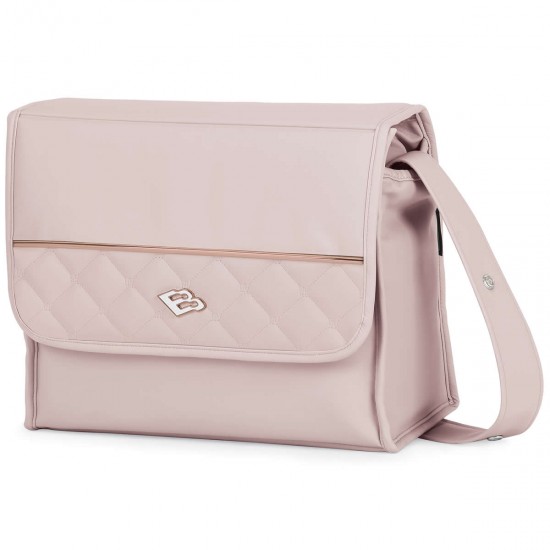Bebecar Stylo Class+ Special 3 in 1 Pram + Raincover & FREE Bag, Rose Pink