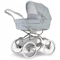Bebecar Stylo Class+ 2 in 1 Pram + Raincover & FREE Bag, Sky Blue