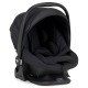 Bebecar Wei Pushchair + Lie Flat Car Seat & Raincover, Soft Black