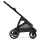 Bebecar Wei Complete Travel System + Lie Flat Car Seat, Raincover & FREE Bag, Soft Grey