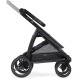 Bebecar Wei Complete Travel System + Lie Flat Car Seat, Raincover & FREE Bag, Soft Grey
