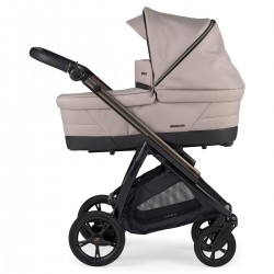 Bebecar Bib Duo 2 in 1 Pram + Raincover & FREE Bag, Caramel