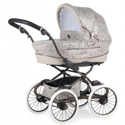 Bebecar Prive Stylo Class+ Pram + i-Size Car Seat Travel System, Raincover & FREE Bag, Animal Print