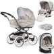 Bebecar Prive Stylo Class+ Pram + i-Size Car Seat Travel System, Raincover, Animal Print Bebecar Prive Stylo Class+ Pram + i-Size Car Seat Travel System, Raincover, Animal Print