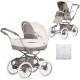 Bebecar Stylo Class+ 2 in 1 Pram + Raincover, Iced Mocha Bebecar Stylo Class+ 2 in 1 Pram + Raincover, Iced Mocha