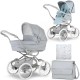 Bebecar Stylo Class+ 2 in 1 Pram + Raincover & FREE Bag Sky Blue