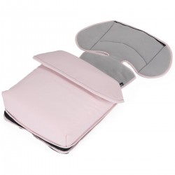 Bebecar Fleece Lined Footmuff, Pink Opal