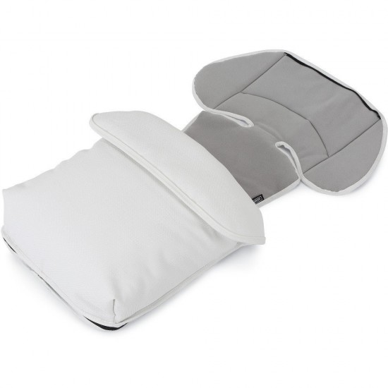 Bebecar Stylo Class 2 in 1 Pram + Raincover, Changing Bag & Footmuff - White Magic - 2025 BLACK FRIDAY DEAL