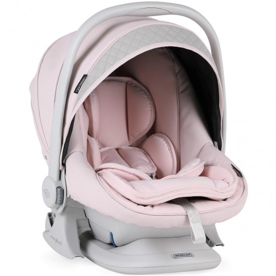 Bebecar Ip-Op Classic XL Trio 3 in 1 Travel System + Lie Flat Car Seat, Dusky Pink - 2025 BLACK FRIDAY DEAL