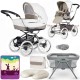 Bebecar Stylo Class+ 2 in 1 Pram + Raincover & FREE Bag, Crib, Blanket & Nursing Pillow, Iced Mocha Bebecar Stylo Class+ 2 in 1 Pram + Raincover & FREE Bag, Crib, Blanket & Nursing Pillow, Iced Mocha