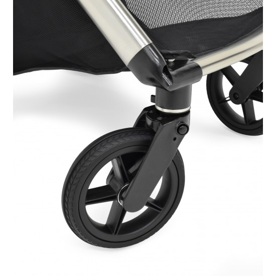 Bebecar Face Combi + i-Size Car Seat Travel System + Raincover, FREE Changing Bag, Shadow