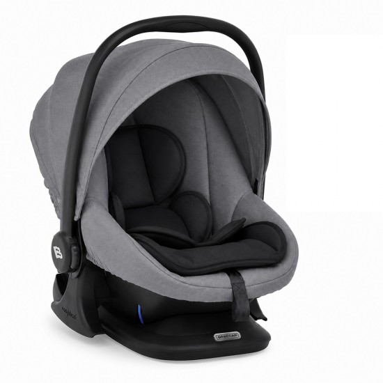Bebecar Face Combi + i-Size Car Seat Travel System + Raincover, FREE Changing Bag, Shadow