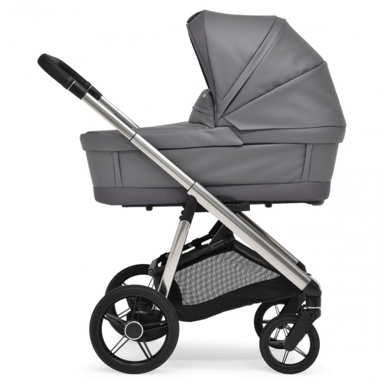 Bebecar Face Combi + i-Size Car Seat Travel System + Raincover, FREE Changing Bag, Shadow