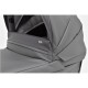 Bebecar Face Combi + i-Size Car Seat Travel System + Raincover, FREE Changing Bag, Shadow