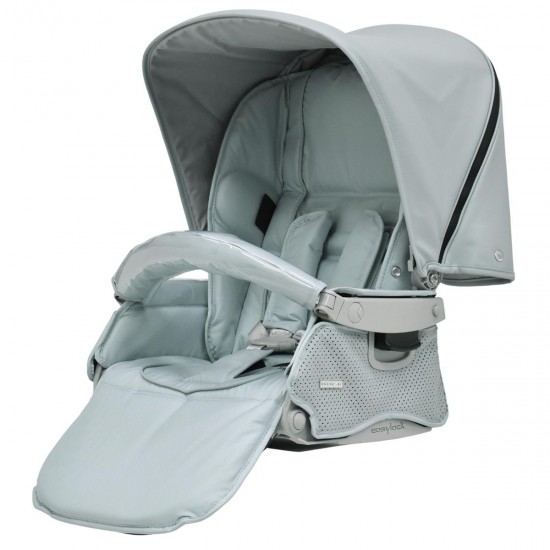 Bebecar Stylo Class+ Pram + Lie Flat Car Seat Travel System + Raincover & FREE Bag, Celestine