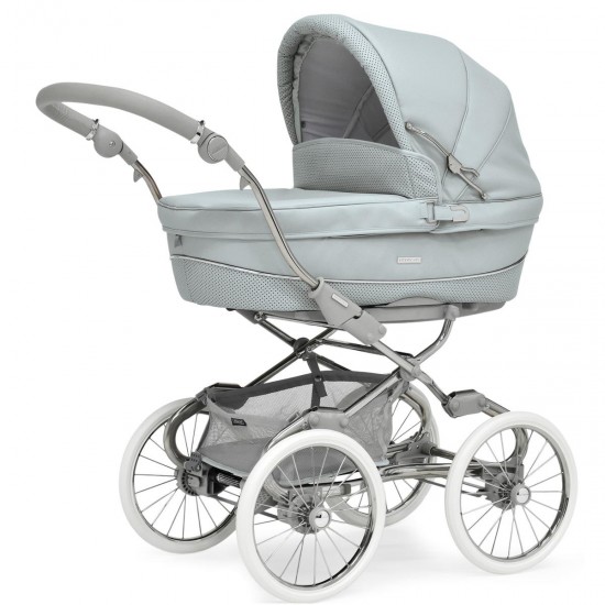 Bebecar Stylo Class+ Pram + Lie Flat Car Seat Travel System + Raincover & FREE Bag, Celestine
