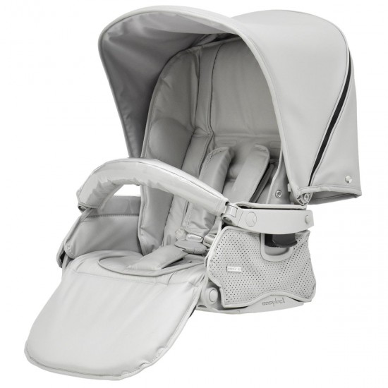 Bebecar Stylo Class+ 2 in 1 Pram + Raincover, Graphite