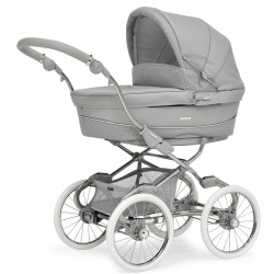 Bebecar Stylo Class+ 2 in 1 Pram + Raincover, Graphite