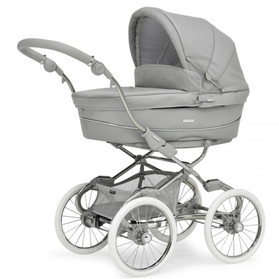 Bebecar Stylo Class+ 2 in 1 Pram + Raincover, Graphite