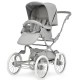 Bebecar Stylo Class+ Pram + Lie Flat Car Seat Travel System + Raincover & FREE Bag, Truffle