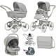 Bebecar Stylo Class+ Pram + Lie Flat Car Seat Travel System + Raincover & FREE Bag, Truffle