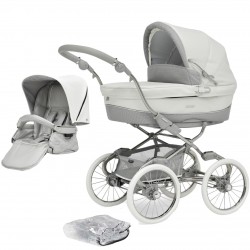 Bebecar Stylo Class+ 2 in 1 Pram + Raincover, Halo