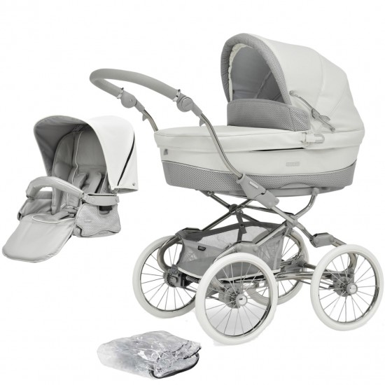Bebecar Stylo Class+ 2 in 1 Pram + Raincover, Halo