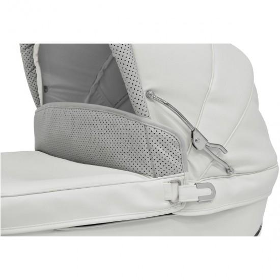 Bebecar Stylo Class+ Pram + Lie Flat Car Seat Travel System + Raincover & FREE Bag, Halo