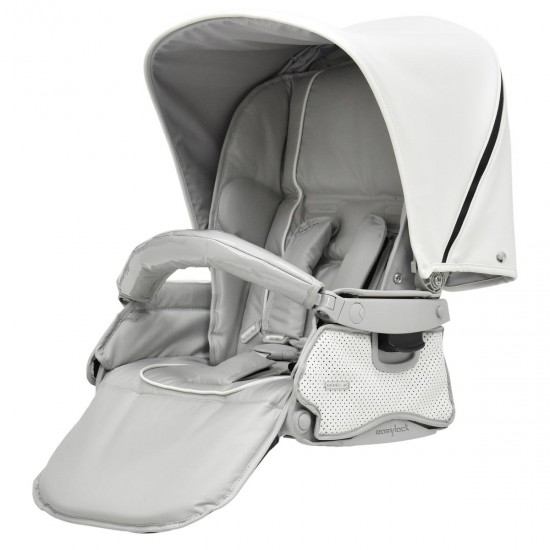 Bebecar Stylo Class+ 2 in 1 Pram + Raincover, Porcelaine