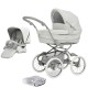 Bebecar Stylo Class+ 2 in 1 Pram + Raincover, Porcelaine