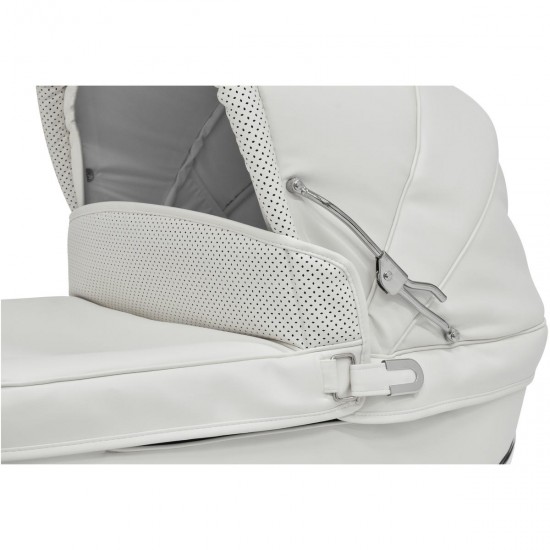Bebecar Stylo Class+ 2 in 1 Pram + Raincover, Porcelaine