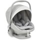 Bebecar Stylo Class+ Pram + Lie Flat Car Seat Travel System + Raincover & FREE Bag, Porcelaine