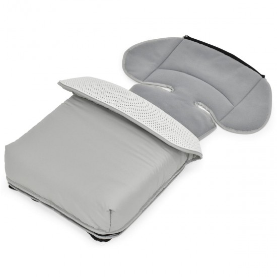 Bebecar Stylo Class+ Pram + Lie Flat Car Seat Travel System + Raincover & FREE Bag, Porcelaine